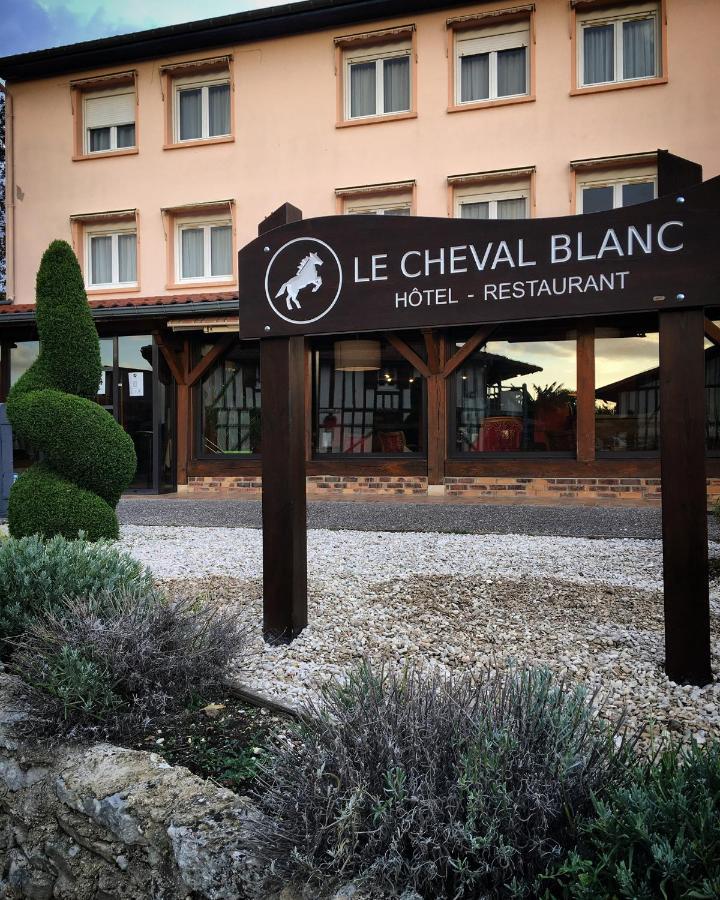 Le Cheval Blanc - Lac Du Der - Logis Hotel Giffaumont-Champaubert Exterior photo