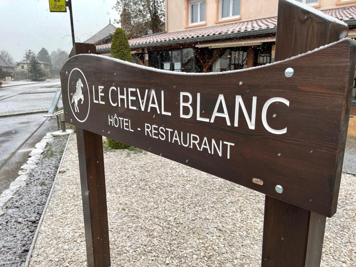 Le Cheval Blanc - Lac Du Der - Logis Hotel Giffaumont-Champaubert Exterior photo